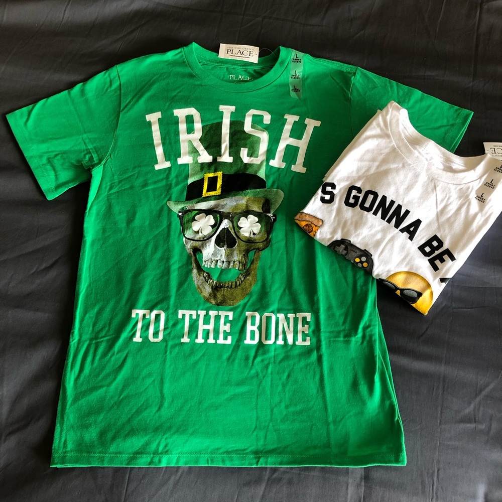 NWT. Bundle of THE CHILDREN’S PLACE Graphic Tees